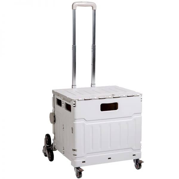 collapsible wheeled crate