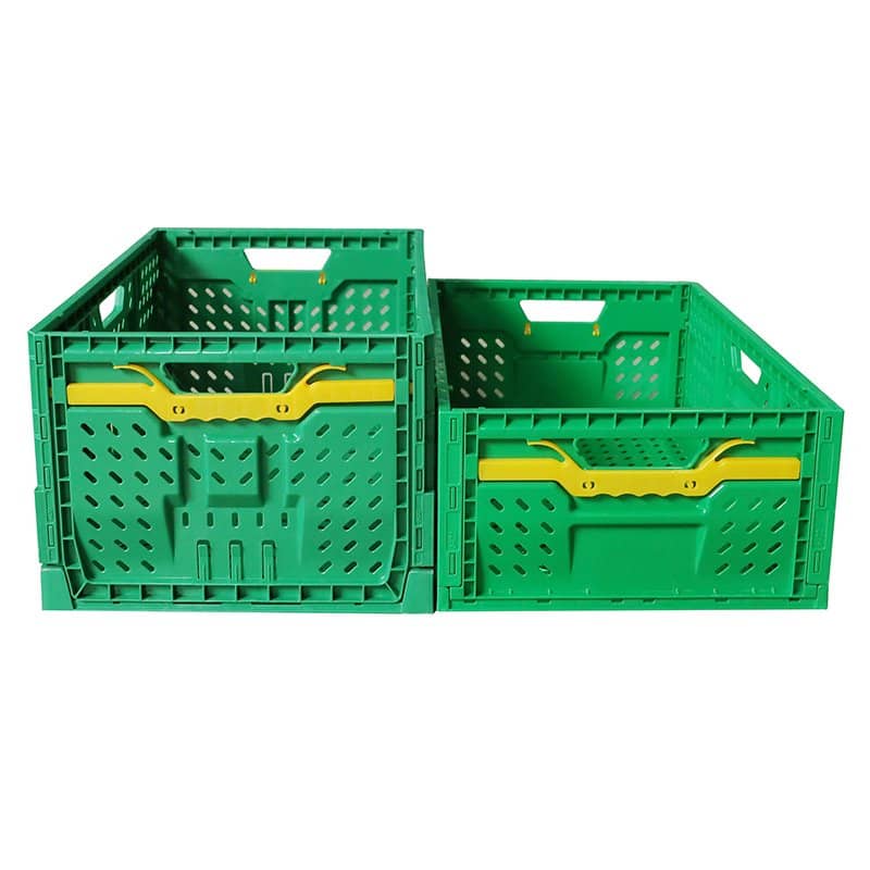 Collapsible vegetable crates